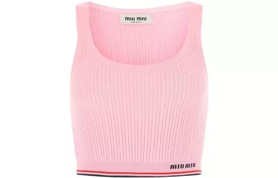 Майка женская Miu Miu, розовый