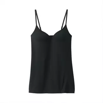 Майка женская Muji на бретелях, зеленый