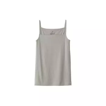Майка женская Muji плотная, серо-коричневый