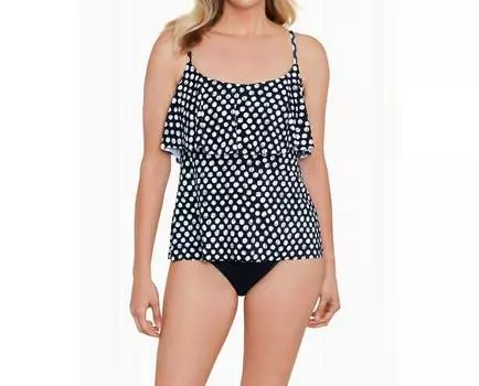 Майка женская Penbrooke, черный/белый