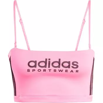 Майка женская розовая Adidas