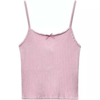 Майка женская розовая Zara