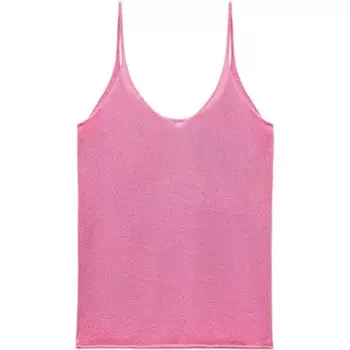 Майка женская розовая Zara