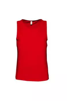 Майка/жилет без рукавов Justin SOL'S, красный