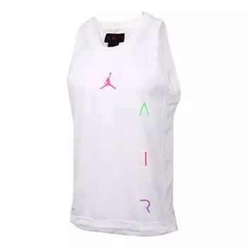 Майки air dri fit баскетбольный спортивный жилет Air Jordan, белый