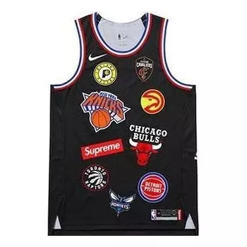 Майки lab x supreme x nba майка Nike, черный