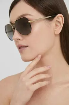 Майкл Корс очки Michael Kors, золотой