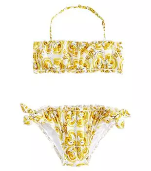 Майолика бикини Dolce&Gabbana, желтый