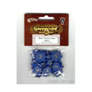 Майор Виктория Хейли - Эпично, Warmachine - Warcaster Token Sets - Cygnar (Gale Force Nine)