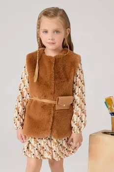 Майораль детский жилет Mayoral, оранжевый