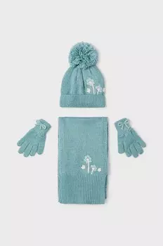 Майораль комплектный мальчик/девочка Mayoral, бирюзовый