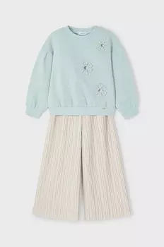 Майораль комплектный мальчик/девочка Mayoral, бирюзовый