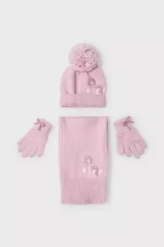 Майораль комплектный мальчик/девочка Mayoral, розовый