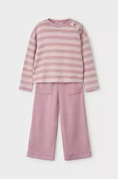 Майораль комплектный мальчик/девочка Mayoral, розовый