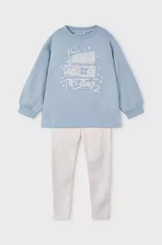 Майораль комплектный мальчик/девочка Mayoral, синий