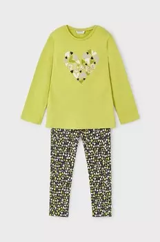 Майораль комплектный мальчик/девочка Mayoral, зеленый