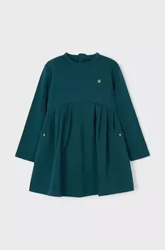 Майоральное платье Mayoral, бирюзовый