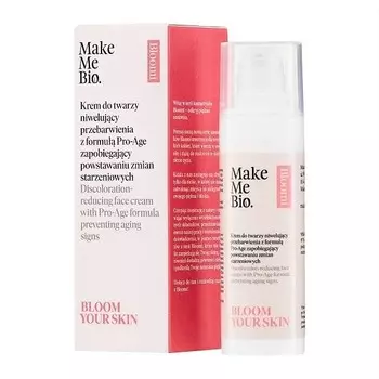 Make Me Bio, Bloom Your Skin, Крем для лица, устраняющий обесцвечивание, с формулой Pro-Age, предотвращающей возрастные изменения, 30 мл