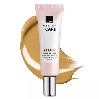 Make Up + Care Foundation - сыворотка 3в1 - 320 г (солнечно-бежевый) AVON