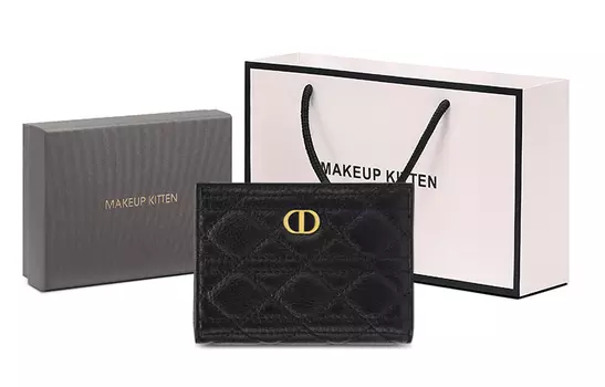 Makeup Kitten Женский кошелек, Черный