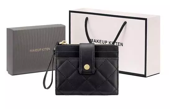 Makeup Kitten Женский кошелек, Черный