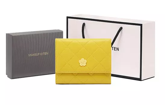Makeup Kitten Женский кошелек, Желтый