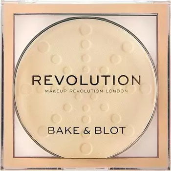 Makeup Revolution Bake & Blot Банановая пудра 5,5 г, Revolution Beauty