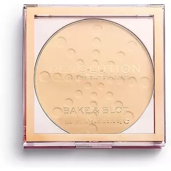 Makeup Revolution Bake & Blot Банановая пудра 5,5 г, Revolution Beauty