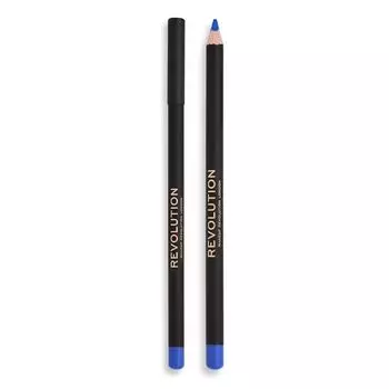 Makeup Revolution Карандаш для глаз Kohl 6г. Синий, Blue