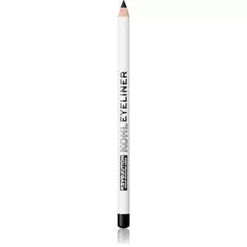 Makeup Revolution, подводка для глаз Relove Kohl Eyeliner оттенок Black 1,2 г