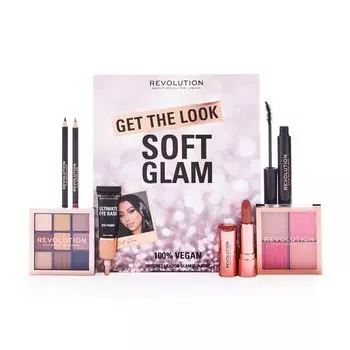 Makeup Revolution Приобретите комплект The Look Soft Glam, Multi Color