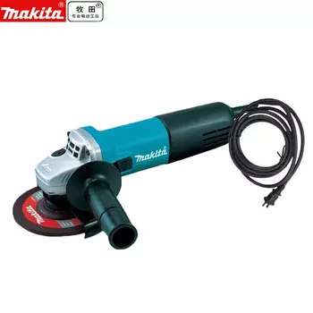 Makita 9558HN Угловая шлифовальная машина, многофункциональная шлифовальная машина, угловая шлифовальная машина с маховиком, 840 Вт