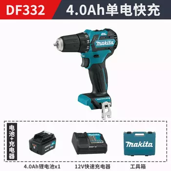 Дрель аккумуляторная Makita DF332DSME + аккумулятор 4.0Ah