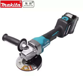 Шлифовальная машина Makita GA029GD201 + два аккумулятора 40V/2.5Ah