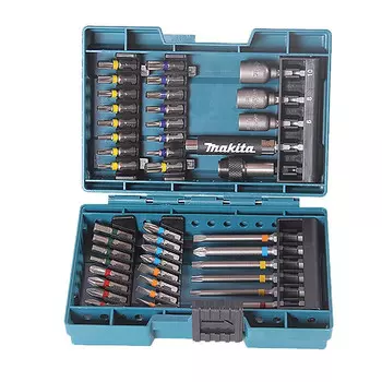 Набор цветных бит Makita B-55697, 43 предмета