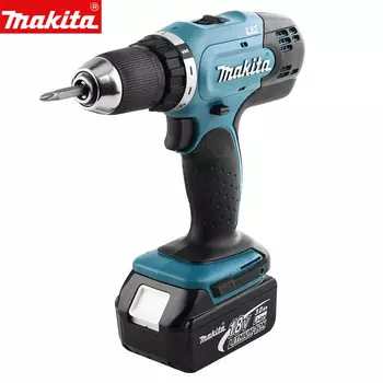 Отвертка электрическая Makita DDF453SFJ + два аккумулятора 18V/3.0Ah