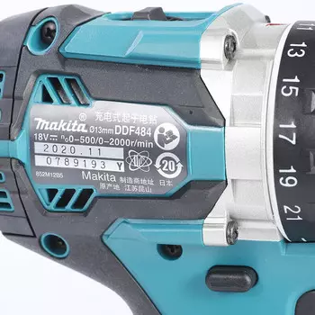 Makita DDF484Z аккумуляторная отвертка электрическая дрель мощная отвертка отвертка 18 В версия с голым металлом