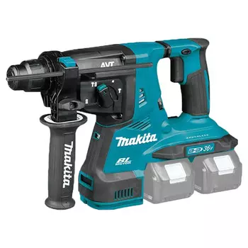 Перфоратор Makita DHR280 + два аккумулятора 5.0Ah, зарядное устройство