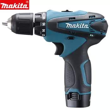 Дрель ручная Makita HP330DWE + два аккумулятора 10.8V/1.3Ah