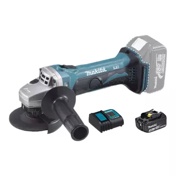 Шлифовальная машина Makita DGA402, 100 мм + аккумулятор 3.0Ah, зарядное устройство
