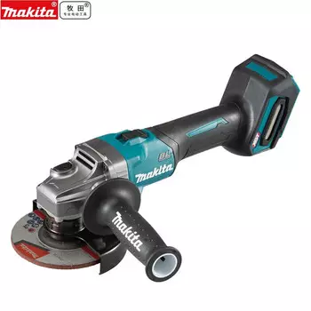 Makita перезаряжаемая угловая шлифовальная машина с литиевой батареей, машина для резки и шлифования металла, камня, голый металл, 40 В GA005GZ