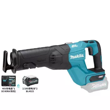 Сабельная пила Makita JR001GD201, 1100W + два аккумулятора 2.5Ah, зарядное устройство