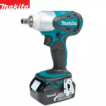 Makita, ударный торцевой ключ с перезаряжаемой литиевой батареей с высоким крутящим моментом, ветровой пистолет, электрический гаечный ключ