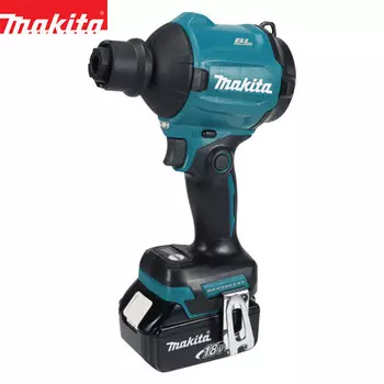 MakitaDAS180RTE пылевой пистолет с литиевой батареей, перезаряжаемый пылевой фен, пылевой пистолет 18 В, бесщеточный, 5 Ач
