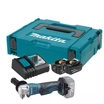 Дрель электрическая Makita DDA350RME + два аккумулятора 18V/4.0Ah
