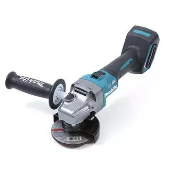 Угловая шлифовальная машина Makita GA003GM201 + два аккумулятора 40V/4.0Ah