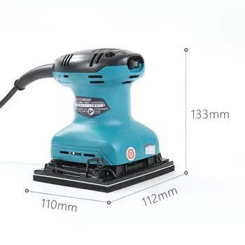 MakitaM9200B, подключаемая плоская шлифовальная машина, машина для полировки стен, шпаклевки, 180 Вт