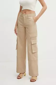 МАКС&Ко. брюки Max&Co., бежевый