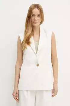 МАКС&Ко. жилет Max&Co., бежевый