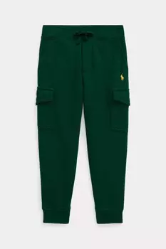 Мальчик брюки карго с подкладкой Polo Ralph Lauren, зеленый